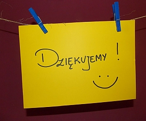 Podziękowanie