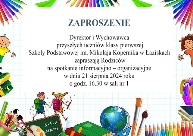 zaproszenie