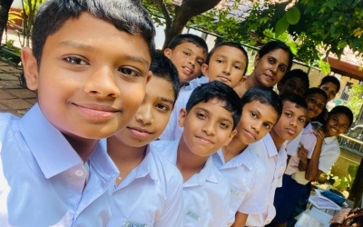 Listy siódmoklasistów dotarły na Sri Lankę (3)