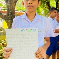 Listy siódmoklasistów dotarły na Sri Lankę (4)