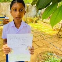 Listy siódmoklasistów dotarły na Sri Lankę (7)