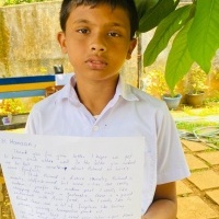 Listy siódmoklasistów dotarły na Sri Lankę (9)